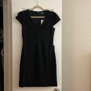 New with Tags. Black size M. Express dress with cap sleeves